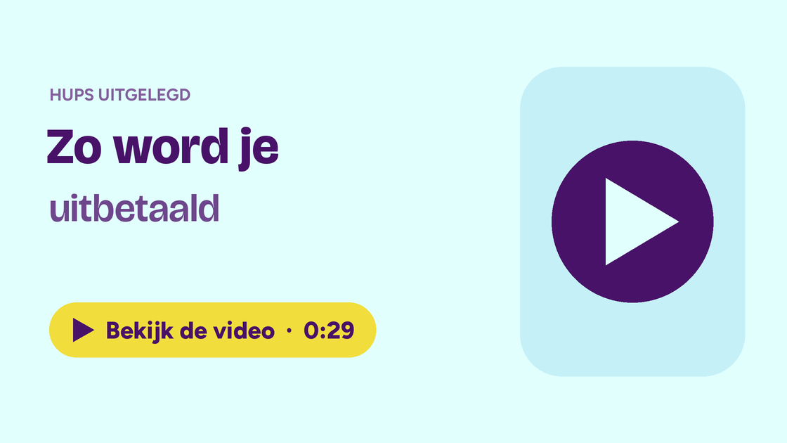 Bekijk de video: Zo word je uitbetaald